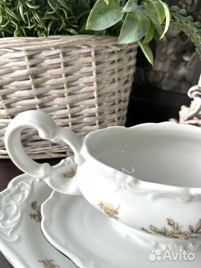 Блюдо и соусник Weimar Германия