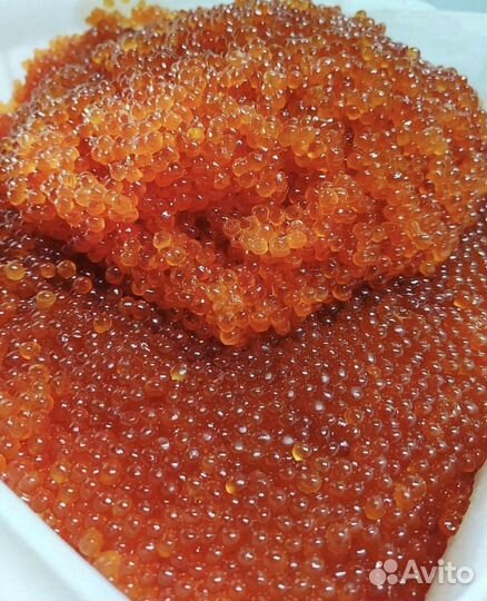 Красная икра Горбуши опт 1000 г. тает во рту