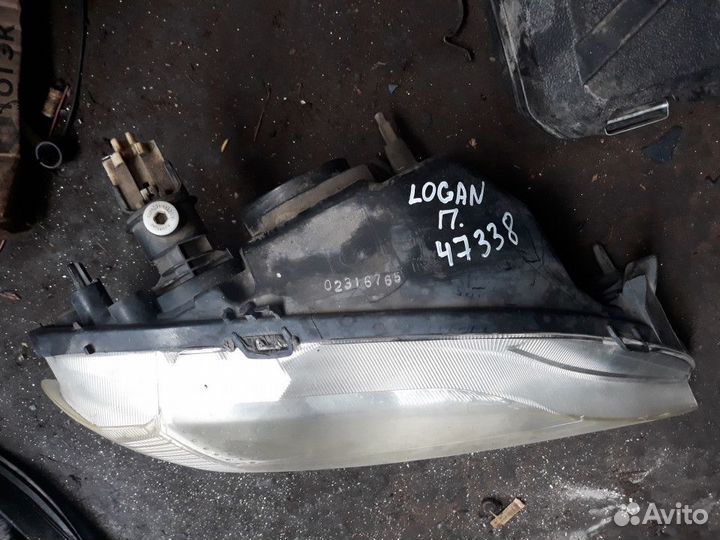 Фара правая Renault Logan 2005-2014