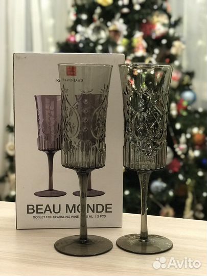Набор бокалов для игристого Kühenland