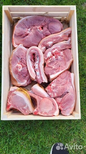 Мясо свинина на кости