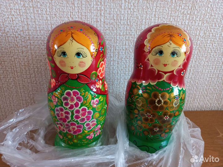 Матрешка 5 мест, свистульки