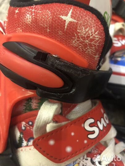 Коньки детские раздвижные 33 36