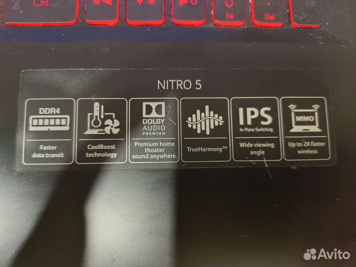 Acer nitro 5 gtx 1050 ti 4gb