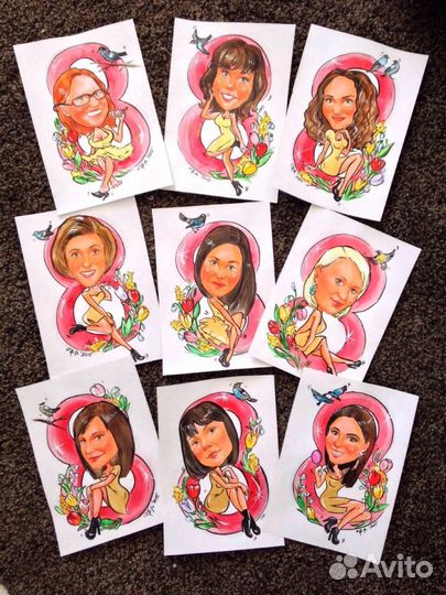 Шарж- лучший подарок на любой праздник