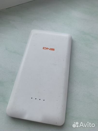 Портативный аккумулятор DNS slim 3K белый