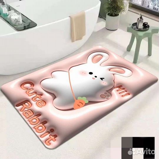 Противоскользящий коврик в ванну 50*80