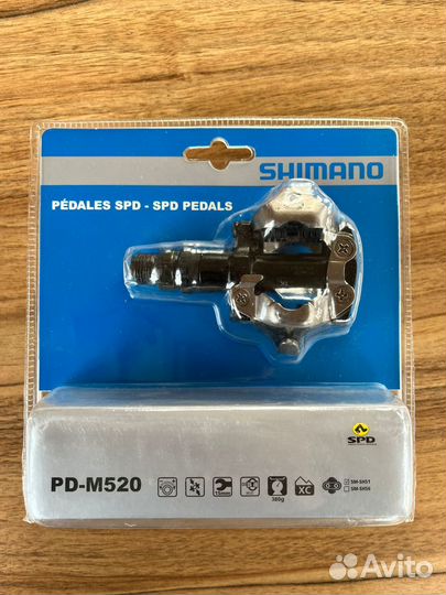 Педали Shimano PD-M520
