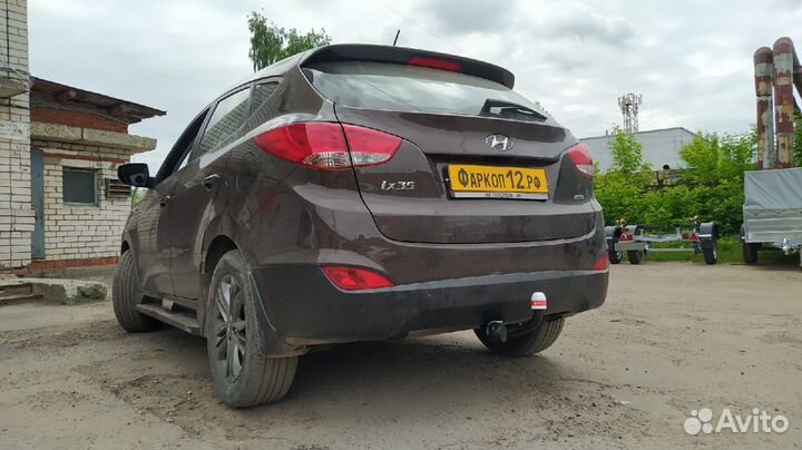 Фаркоп для Hyundai IX 35 Хёндай IX 35 съёмный шар