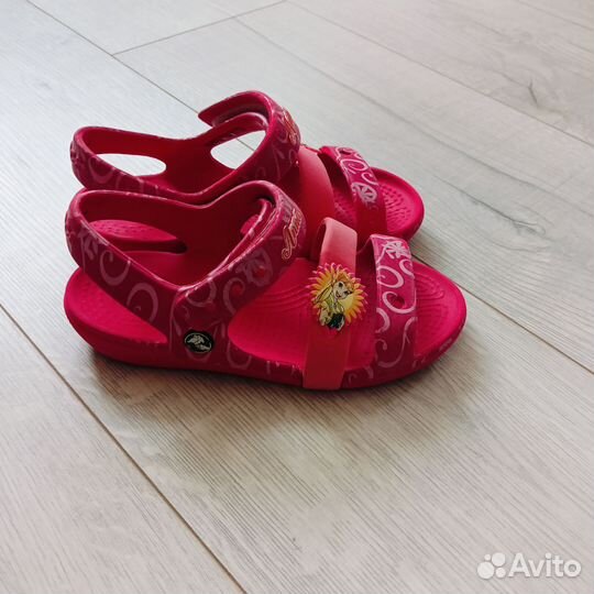 Босоножки для девочки Crocs оригинал, C 11