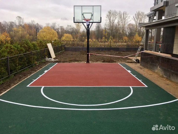 Детская площадка / резиновое покрытие