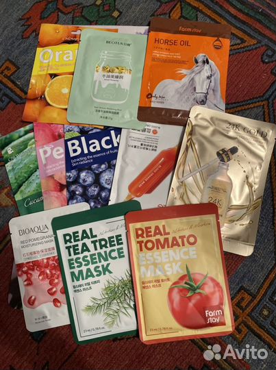 Маски тканевые