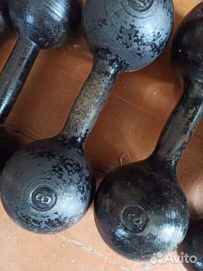 Гантели качество СССР- литые