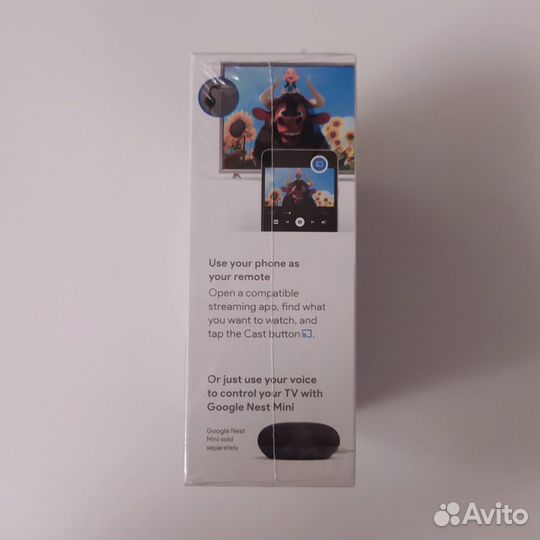 Google Chromecast 3 Гугл Хромкаст новый в упаковке