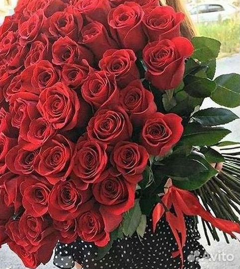 Высокие розы 150 160 170 180 190см доставка Москва