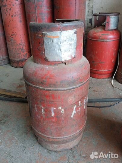 Баллон газовый б/у без вентилей