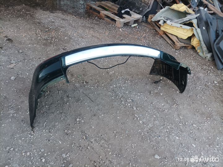 Бампер задний VW Touareg. В сборе. Парктроники