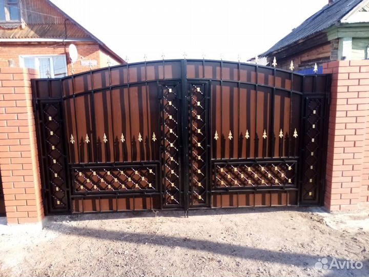 Кованые ворота