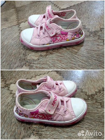 Кроссовки, кеды, туфельки 17-17,5 см по стельке