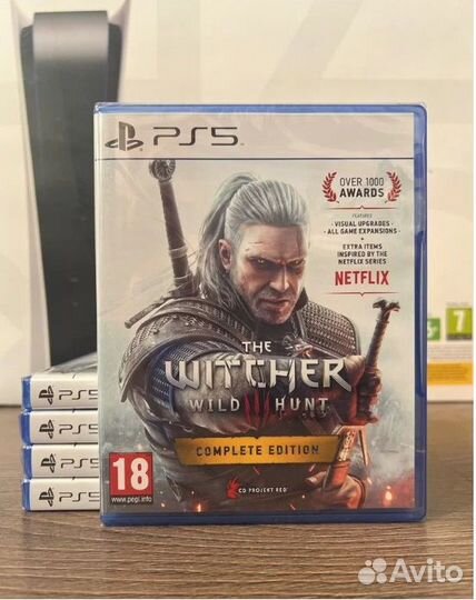 Ведьмак 3 Дикая Охота Полное Издание (PS5), новый