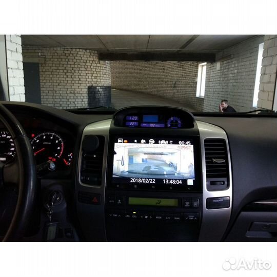Штатная магнитола для Toyota Prado 120 на Android