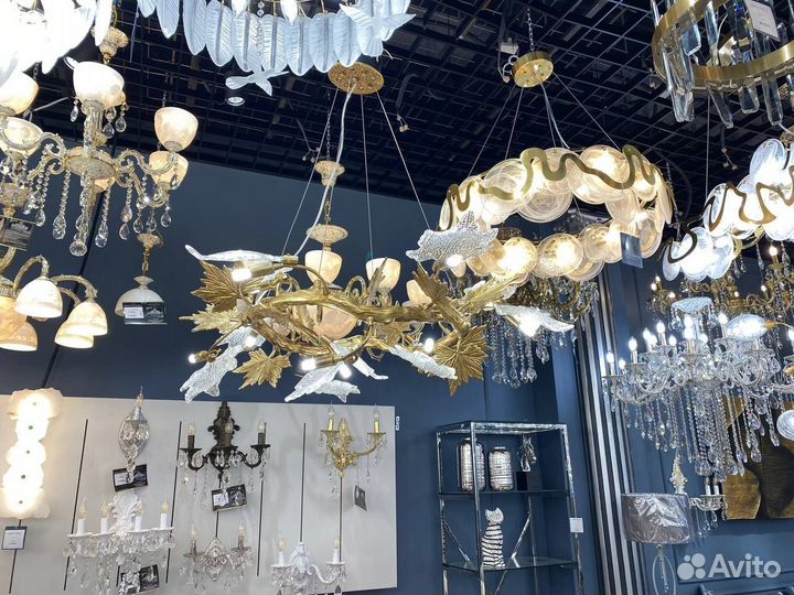 Люстра ручной работы