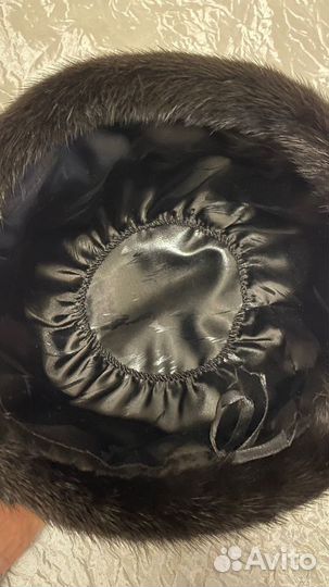 Шапка норковая женская