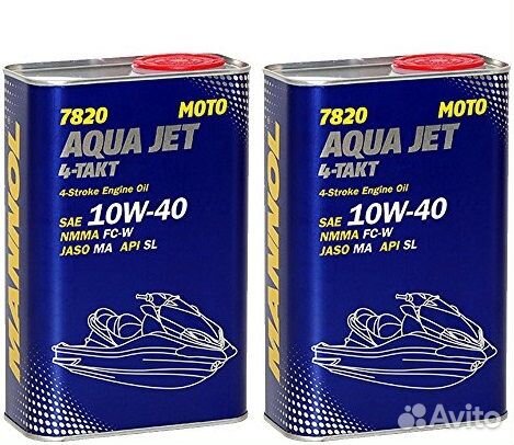 7820 mannol Aqua Jet 4-takt Масло Моторное Синтети