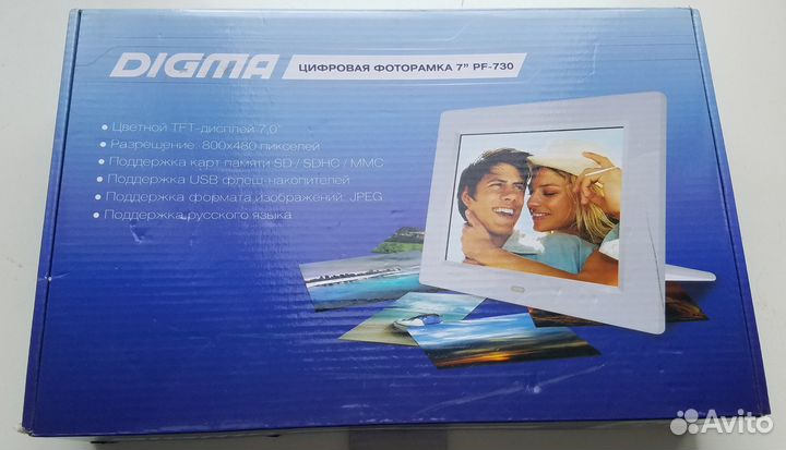 Фоторамка Digma PF-730