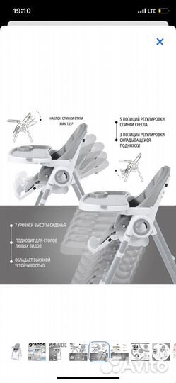 Стульчик для кормления nuovita