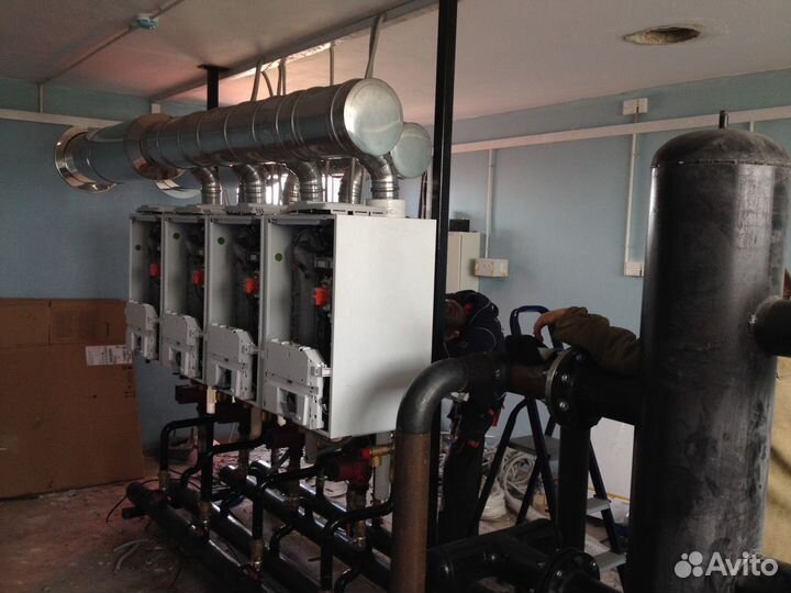 Конденсационный котел 1 конт 45 квт турбо Италия