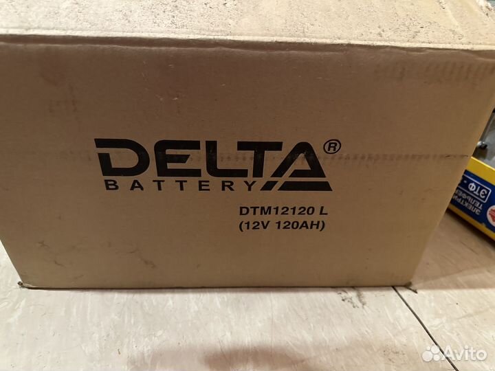 Аккумулятор Delta DTM12120L