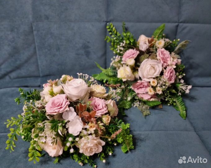 Цветочная композиция на столы гостей