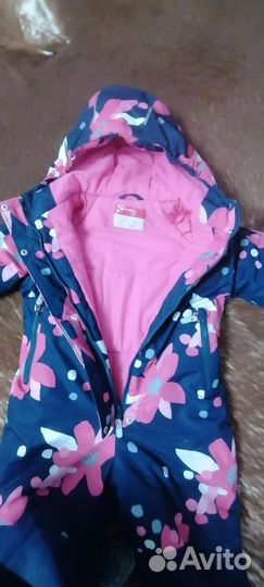 Зимний комбинезон для девочки