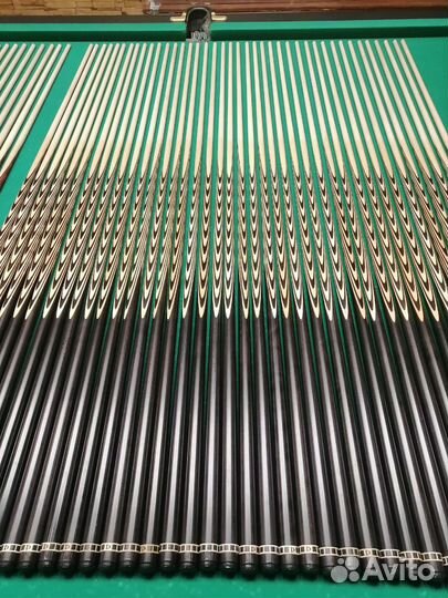 Бильярдные кии для клубов Цельные