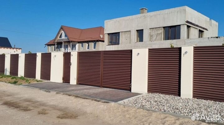 Забор Жалюзи / Ранчо Металлический