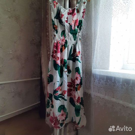 Платье летнее белое