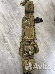 Пояс разгрузочный тактический с подсумками мультик