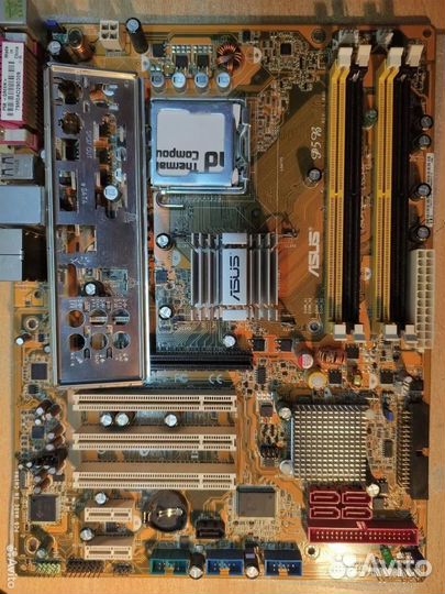 Комплект Asus P5B / Core 2 Duo E8500 Lga 775