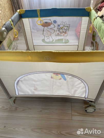 Детская кровать-манеж 90*90, коляска трансформер