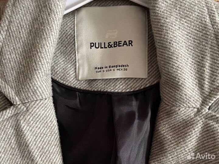 Мужское пальто Pull & Bear