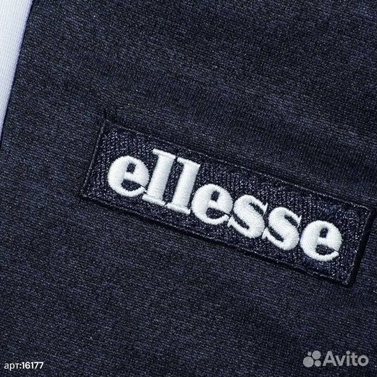 Спортивные штаны ellesse зауженные на флисе теплые