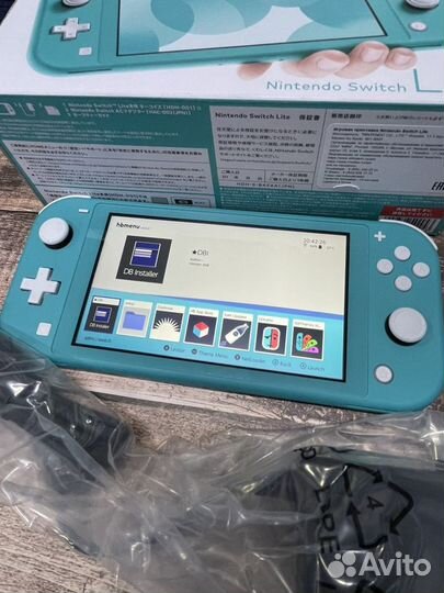 Прошитая nintendo switch lite чип 64gb