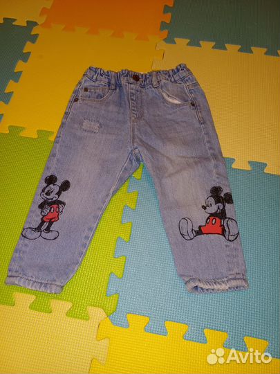Джинсы zara детские 92