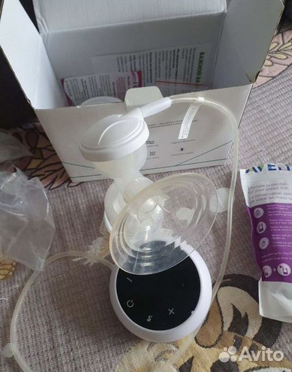 Молокоотсос электрический + пакеты для заморозки
