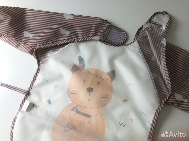 Непромокаемый нагрудник для кормления фартук