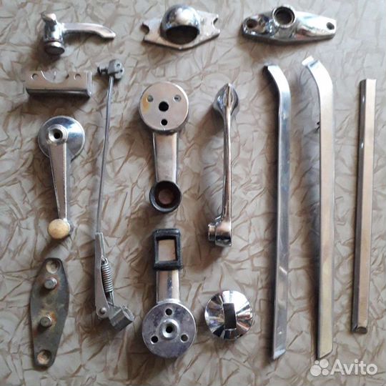 Коллекция хром деталей СССР