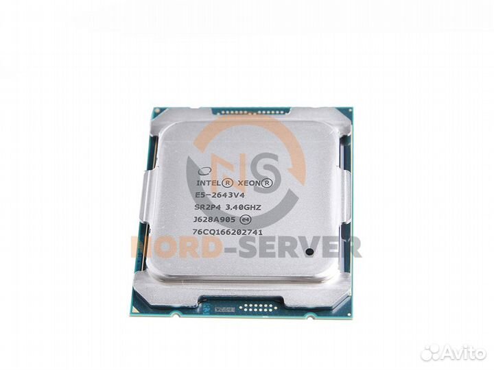 Процессор CPU Intel Xeon E5-2643v4 3.4Ghz 6 ядер