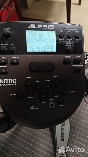 Электронная барабанная установка alesis nitro mesh