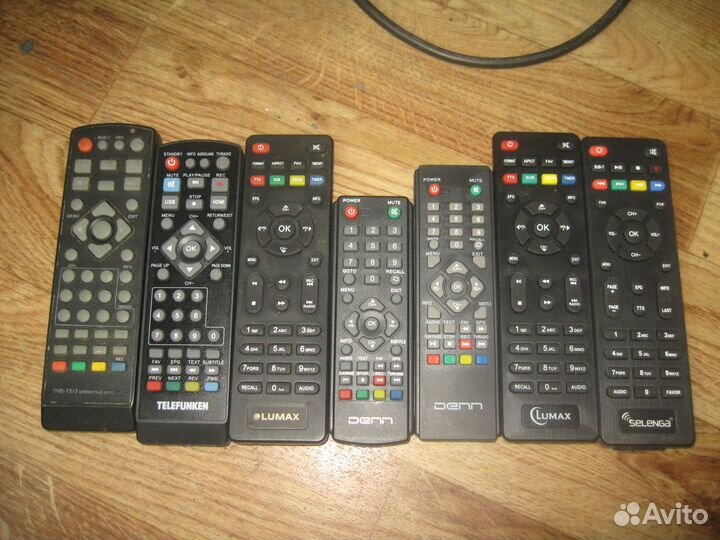 Пульты к тв приставкам